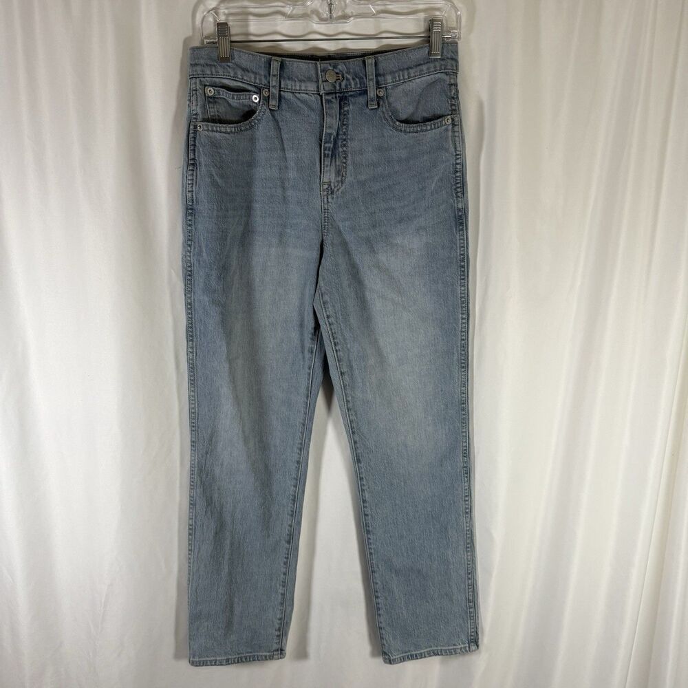 J. Crew High Rise Classic Vintage Jeans Women's 26 Light Wash Denim Cotton Blend